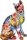 Gilde Poly Katze Pop Art (BxHxL) 23 cm x 29 cm x 16 cm Graffiti