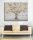 Gilde Bild Großer Solitärbaum (BxHxL) 150 cm x 120 cm x 3,8 cm creme braun auf Leinwand