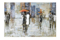 Gilde Metall Bild Rainy Day (BxHxL) 120 cm x 80 cm...