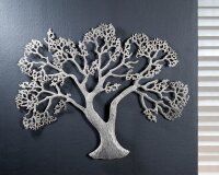 Gilde Metall Wandrelief Baum (BxHxL) 78 cm x 62 cm x 3 cm...