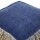 Soma Bodenkissen 2. Wahl Sitzhocker Sitzpouf 40x40 cm Sitzwürfel Sitzpuff Fußhocker Stonewashed jeans blau