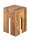 Soma Hocker quadratisch 28 x 45 x 28 cm Blumensäule Sitzhocker Blumenhocker Beistelltisch Mangoholz