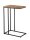 Soma Beistelltisch Holz 25x60x40cm nachhaltig Sofatisch Laptoptisch C-Tisch Toronto Metall Gestell