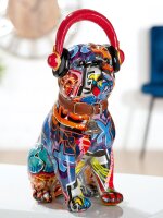 Gilde Poly Mops "Pop Art" sitzend VE 2 (BxHxL)...