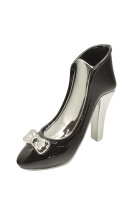 Gilde Keramik High Heel "Milano" VE 2 (BxHxL) 21,5 cm x 20 cm x 8 cm schwarz/silber Sie kaufen hier immer ein Set von 2 gleichen Artikeln.