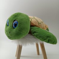 Plüsch Schildkröte XXL Plüsch Schildkröte Kuscheltier grün Plüschtier (Schildkröte 30 cm)