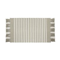 Walra Badematte Stripes & Structure Taupe /...