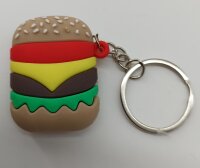 Schlüsselanhänger Mini Hamburger Anhänger...