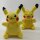 Pokemon Kuscheltier Pokemon Pikachu Plüschtier XXL 25 cm Stofftier Anime Kawaii Plush Stofftier Cute Plushie Halloween Weihnachten Geschenke für Kinder (Pikachu Augen auf)