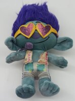 Trolls Plüsch Kuscheltier XXL 29 cm Brille grau...