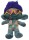 Trolls Plüsch Kuscheltier XXL 29 cm Brille grau grün Trolls Plüschtier Anime Kawaii Plush Stofftier Cute Plushies Plüschtiere Plushie Halloween Weihnachten Geschenke für Kinder