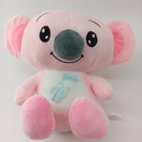 Soma großes Koala Stofftier Koalabär Kuscheltier Plüschtier Plüsch XXL 20 cm Spielzeug groß Bunt Kuschel Manga Anime Farben Plüsch Plush (Rosa Koala)