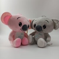 Soma großes Koala Stofftier Koalabär Kuscheltier Plüschtier Plüsch XXL 20 cm Spielzeug groß Bunt Kuschel Manga Anime Farben Plüsch Plush (Rosa Koala)