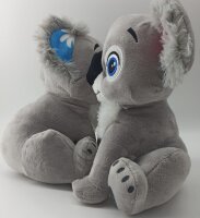 Soma großes Koala Stofftier Koalabär Kuscheltier Plüschtier Plüsch XXL 23 cm Spielzeug groß Bunt Kuschel Manga Anime Farben Plüsch Plush (Koala mit blauen Ohr)