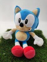 Sonic The Hedgehog - SEGA - Sonic Plüschtier 30 cm, Sonic Kuscheltier blau