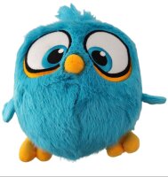 Soma Angry Birds Kuscheltier Vogel 22 cm Plüschfigur Plüsch Kuscheltier Puppe Stofftier Teddy als Geschenk für Kinder (Blau)