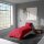 Soma Renforcé Bettwäsche 135 x 200 cm Bettbezug 135 cm x 200 cm  Kopfkissenbezug 80 x 80 cm uni rot