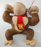 Soma Yoshi Drache Mario, Luigi, Donkey Kong, Toad Pilz Plüschfigur, 30cm, kuschelweich Dinosaurier, Kuscheltier, ab den ersten Lebensmonaten geeignet (Donkey Kong 30 cm)