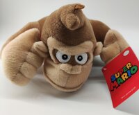 Soma Yoshi Drache Mario, Luigi, Donkey Kong, Toad Pilz Plüschfigur, 30cm, kuschelweich Dinosaurier, Kuscheltier, ab den ersten Lebensmonaten geeignet (Donkey Kong 30 cm)