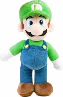 Soma Yoshi Drache Mario, Luigi, Donkey Kong, Toad Pilz Plüschfigur, 30cm, kuschelweich Dinosaurier, Kuscheltier, ab den ersten Lebensmonaten geeignet (Luigi 38 cm)