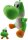 Soma Yoshi Drache Mario, Luigi, Donkey Kong, Toad Pilz Plüschfigur, 30cm, kuschelweich Dinosaurier, Kuscheltier, ab den ersten Lebensmonaten geeignet (Yoshi 32 cm)