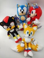 Sonic The Hedgehog - SEGA - Sonic Plüschtier 30 cm, Sonic Kuscheltier gelb