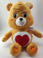 Glücksbärchi Kuscheltier Care Bears Plüsch Plüschfigur XXL 67 cm Teddybär Stofftier Glücksbärchen für Kinder (Geheimnis Bärchi braun)