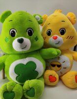 Glücksbärchi Kuscheltier Care Bears Plüsch Plüschfigur XXL 67 cm Teddybär Stofftier Glücksbärchen für Kinder (Glücks Bärchi grün)