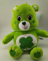 Glücksbärchi Kuscheltier Care Bears Plüsch Plüschfigur XXL 67 cm Teddybär Stofftier Glücksbärchen für Kinder (Glücks Bärchi grün)