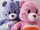 Glücksbärchi Kuscheltier Care Bears Plüsch Plüschfigur XXL 67 cm Teddybär Stofftier Glücksbärchen für Kinder (Hurra Bärchi pink)