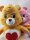 Glücksbärchi Kuscheltier Care Bears Plüsch Plüschfigur XXL 67 cm Teddybär Stofftier Glücksbärchen für Kinder (Hurra Bärchi pink)