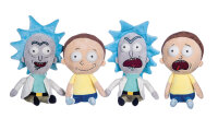 Soma Rick & Morty Kuscheltier Rick and Morty Plüsch Plüschfigur XXL 67 cm Teddybär Stofftier Glücksbärchen für Kinder (Morty Mund zu 67 cm)