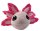 Axolotl Echse Molch Kuscheltier Figur Plüsch Tintenfisch Spiel Puppe XL 25 cm Plüschtier Püsch Wassertier rosa pink