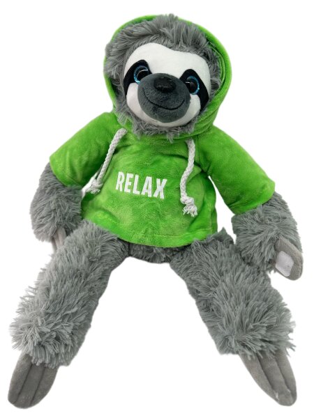 Faultier Kuscheltier XXL 50 cm Faultier Plüschtier Anime Kawaii Plush Stofftier Cute Plushies Plüschtiere Plushie Halloween Weihnachten Geschenke für Kinder Faultier Relax grün