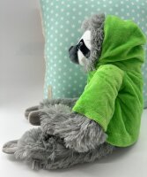 Faultier Kuscheltier XXL 50 cm Faultier Plüschtier Anime Kawaii Plush Stofftier Cute Plushies Plüschtiere Plushie Halloween Weihnachten Geschenke für Kinder Faultier Relax grün