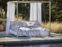 Irisette Mako-Satin Bettwäsche Set Florenz 8447 blau...