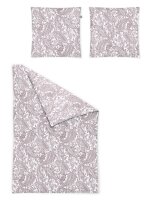 Irisette Mako-Satin Bettwäsche Set Florenz 8447 rosa...