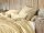Irisette Mako-Satin Bettwäsche Set Florenz 8466 gold 140 x 200 cm + 1 Kissenbezug 90x70 cm