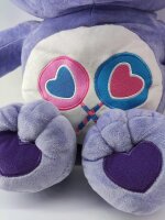 Glücksbärchi Kuscheltier Care Bears Plüsch Plüschfigur XXL 67 cm Teddybär Stofftier Glücksbärchen für Kinder (Teile gern Bärchi lila)