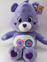 Glücksbärchi Kuscheltier Care Bears Plüsch Plüschfigur XXL 67 cm Teddybär Stofftier Glücksbärchen für Kinder (Teile gern Bärchi lila)