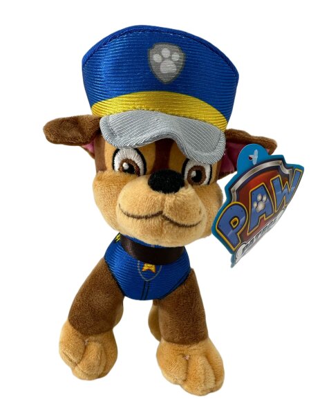 Play by Play Plüsch Paw Patrol Kuscheltier Paw Patrol Plüschtier 20 cm Chase blau