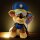 Play by Play Plüsch Paw Patrol Kuscheltier Paw Patrol Plüschtier 20 cm Chase blau