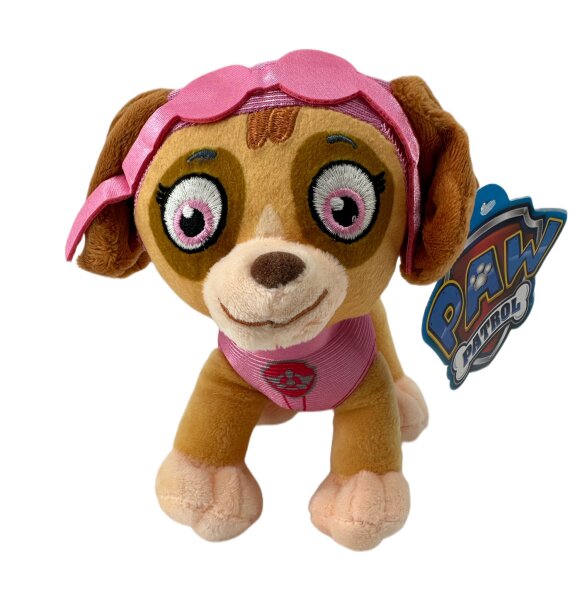 Play by Play Plüsch Paw Patrol Kuscheltier Paw Patrol Plüschtier 20 cm Skye rosa