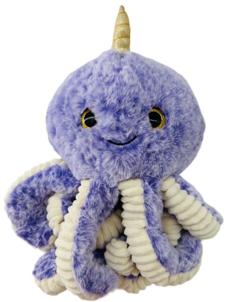 Soma Niedliche Krake Plüsch Spielzeug Octopus Puppe Kuscheltier Cartoon Oktopus Stofftiere Plüschtiere Geburtstag Geschenk XXL (Lila 20cm)