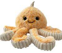 Soma Niedliche Krake Plüsch Spielzeug Octopus Puppe Kuscheltier Cartoon Oktopus Stofftiere Plüschtiere Geburtstag Geschenk XXL (Orange, 20 cm)