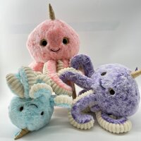 Soma Niedliche Krake Plüsch Spielzeug Octopus Puppe Kuscheltier Cartoon Oktopus Stofftiere Plüschtiere Geburtstag Geschenk XXL (Rosa, 20 cm)