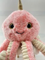 Soma Niedliche Krake Plüsch Spielzeug Octopus Puppe Kuscheltier Cartoon Oktopus Stofftiere Plüschtiere Geburtstag Geschenk XXL (Rosa, 20 cm)