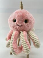 Soma Niedliche Krake Plüsch Spielzeug Octopus Puppe Kuscheltier Cartoon Oktopus Stofftiere Plüschtiere Geburtstag Geschenk XXL (Rosa, 30 cm)