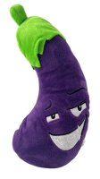 Plüschtier Boba Aubergine Kuscheltier Gemüse Plüschpuppen Kaufladenzubehör Weiche Kuscheltier Weiche Puppe Kissen Kinderspielzeug (28 cm)