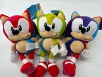 Sonic The Hedgehog - SEGA - Sonic Plüschtier 30 cm, Sonic Kuscheltier (Sonic Rainbow grün)